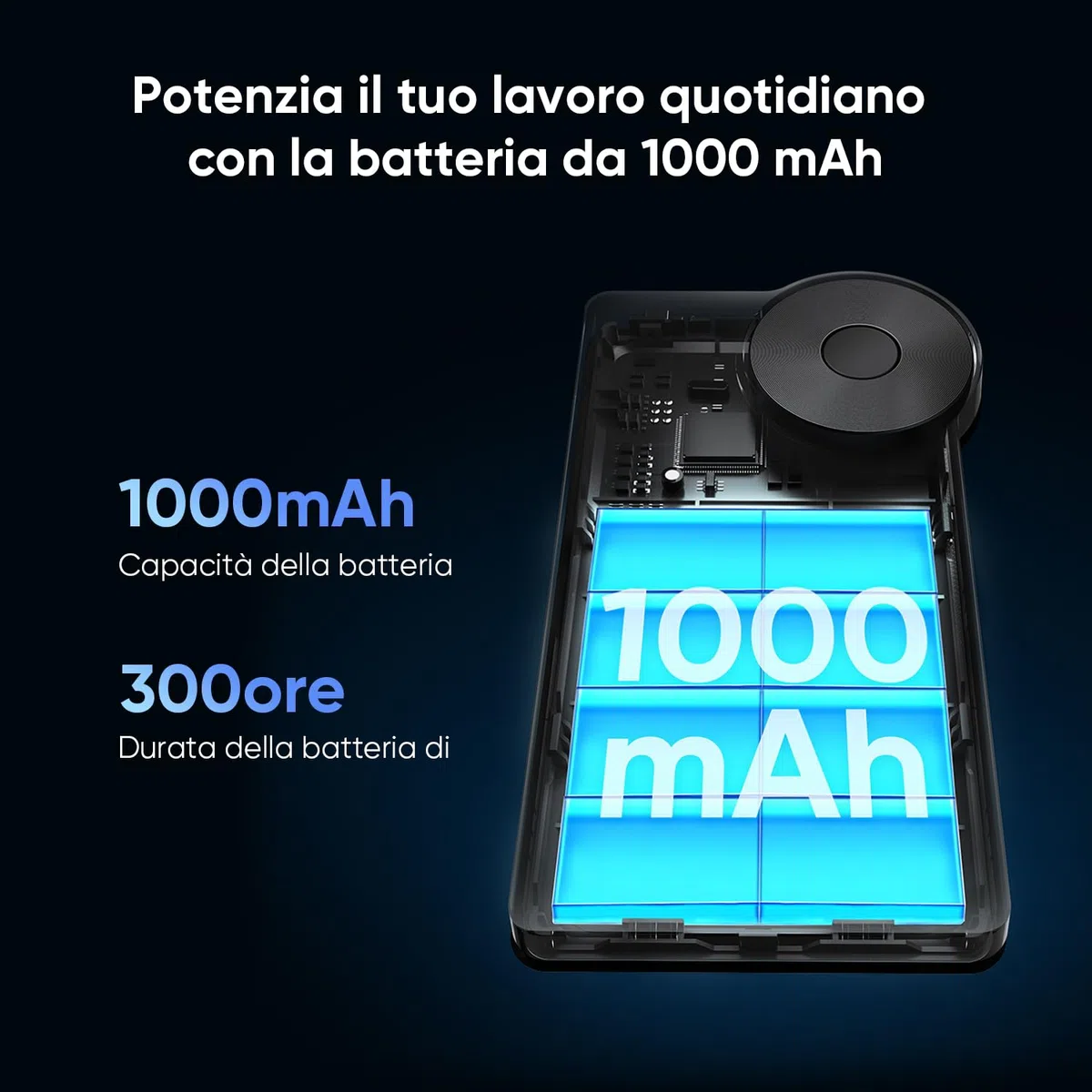 XP-PEN Telecomando Wireless di scelta rapida ACK05 Tastiera Remota Bluetooth 5.0 fino a 40 Funzioni per Tavoletta Grafica, ideale per il design
