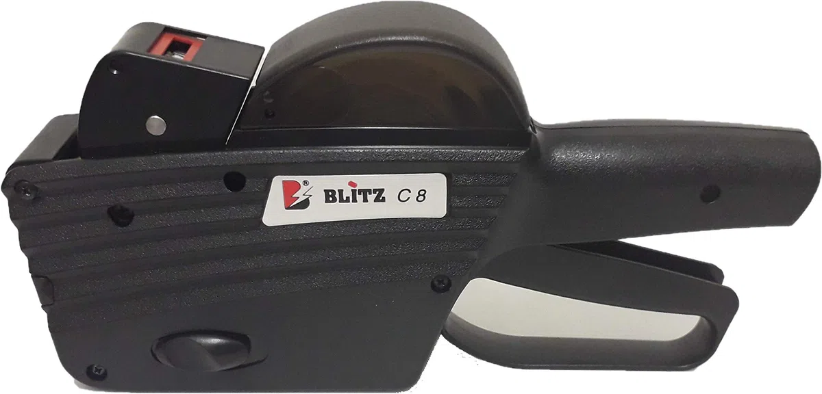 Prezzatrice Blitz C8 Colore Nero - 8 Caratteri per Una Linea di Stampa