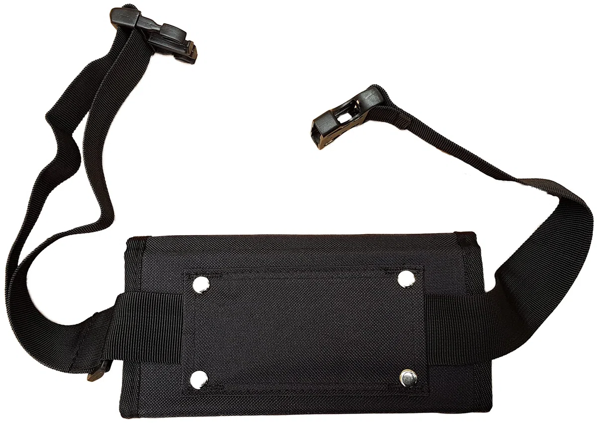 Marsupio Portafogli in Tessuto, Chiusura magnetica, Una Tasca munita di Chiusura lampo, Venduto senza Distributore Portamonete, Perfetto per Camerieri, Baristi, Bar, Ristorante