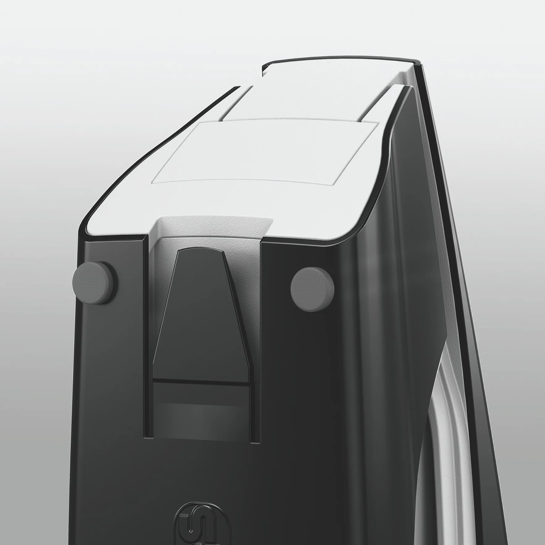 Leitz Cucitrice da Ufficio, Capacità fino a 40 Fogli, Design Ergonomico in Metallo, Include Punti, Gamma NeXXt, Nero