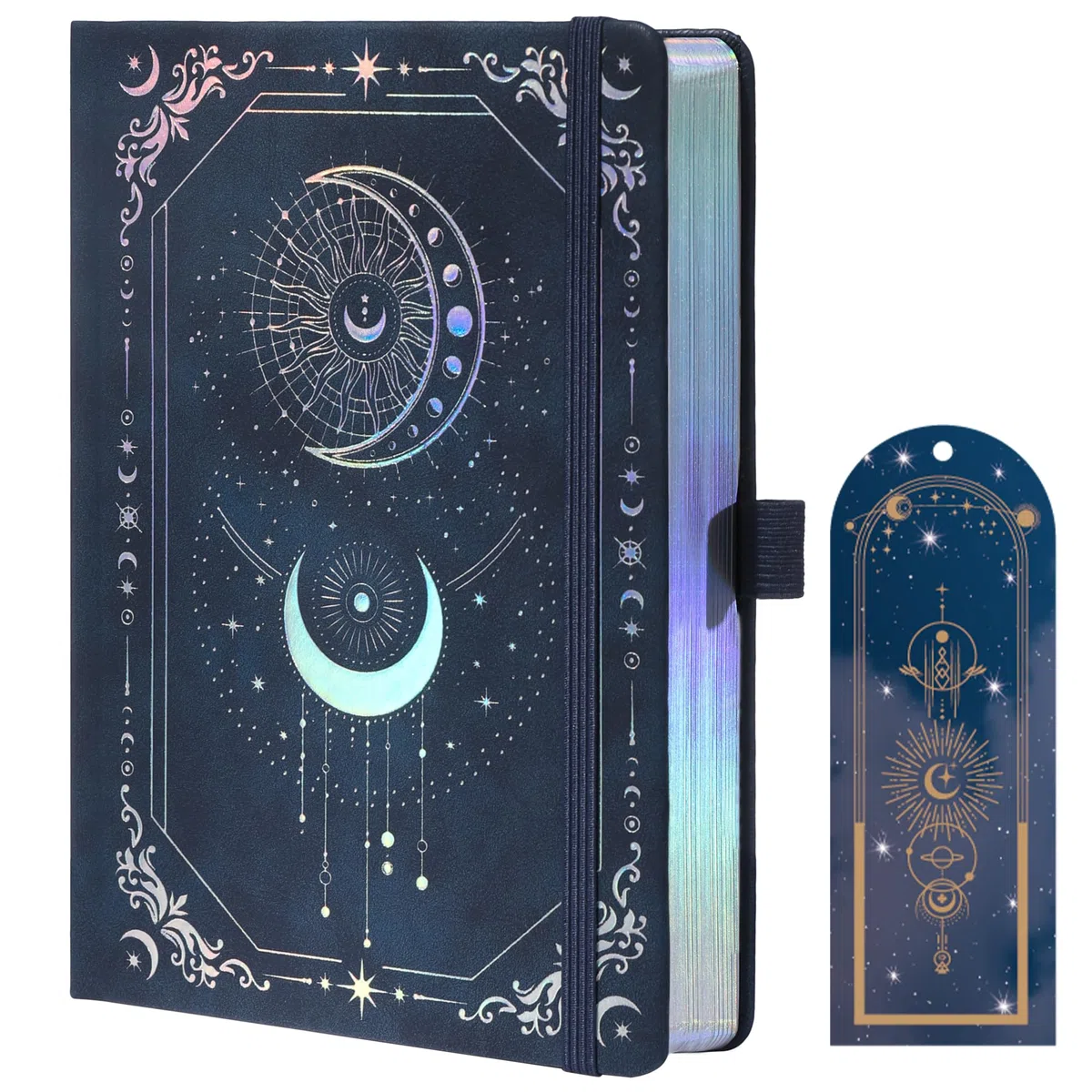 TIEFOSSI Bullet Dot Journal, 160gsm 190 pagine numerate, diario per lavoro e schizzi, A5 diario in pelle rigida per scrivere donne uomini