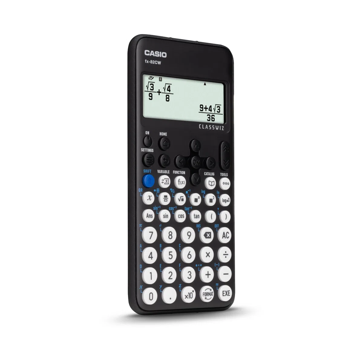 Casio FX-82CW Calcolatrice Scientifica con oltre 290 Funzioni e Display Naturale HD a 4 gradazioni di grigio