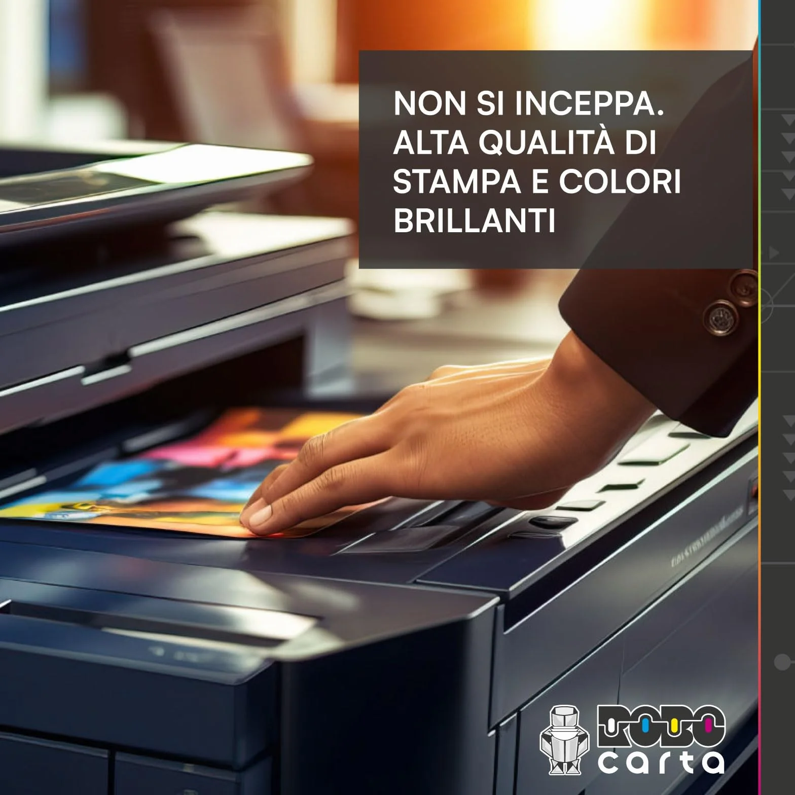 Carta A4 Economica per Stampante, 5 Risme da 500 Fogli - 2500 Totali, RoboCarta da 80gr per Ufficio, Fotocopie, Multiuso