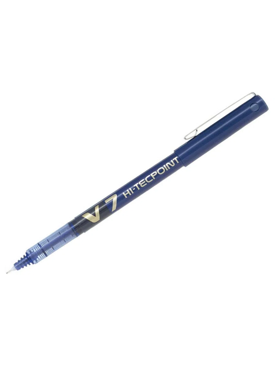 Pilot V7 Hi-Tecpoint Penna ad inchiostro liquido, confezione da 12, colore: Blu