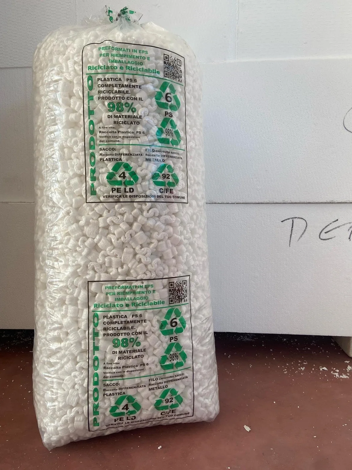 D. & D. Polistirolo - Pelaspan (200 Litri) in polistirolo per spedizioni e traslochi (200 Litri)