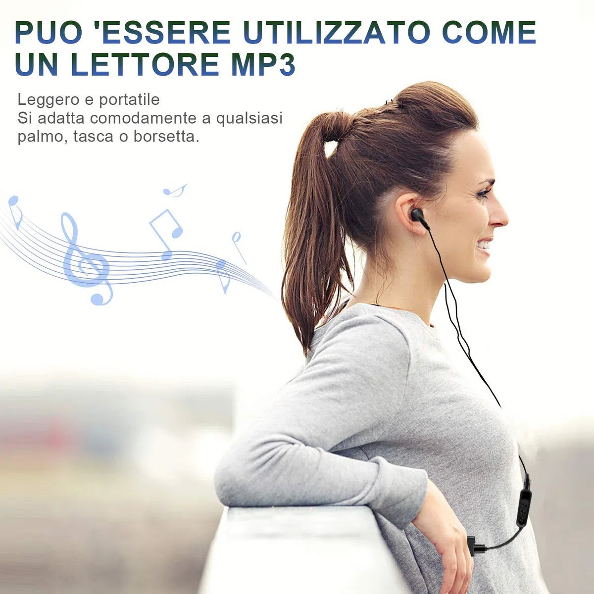 Registratore Vocale Portatile H+Y fino a 192 ore, 16GB Micro Registratore con Attivazione Vocale, Ricaricabile USB e funzioni MP3 Ideale per Conferenze, Riunioni, Interviste, Discorsi