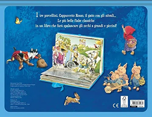 Meraviglioso libro pop-up delle fiabe. Maxi pop-up. Ediz. a colori