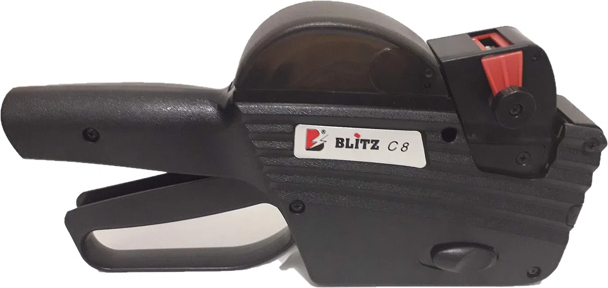 Prezzatrice Blitz C8 Colore Nero - 8 Caratteri per Una Linea di Stampa