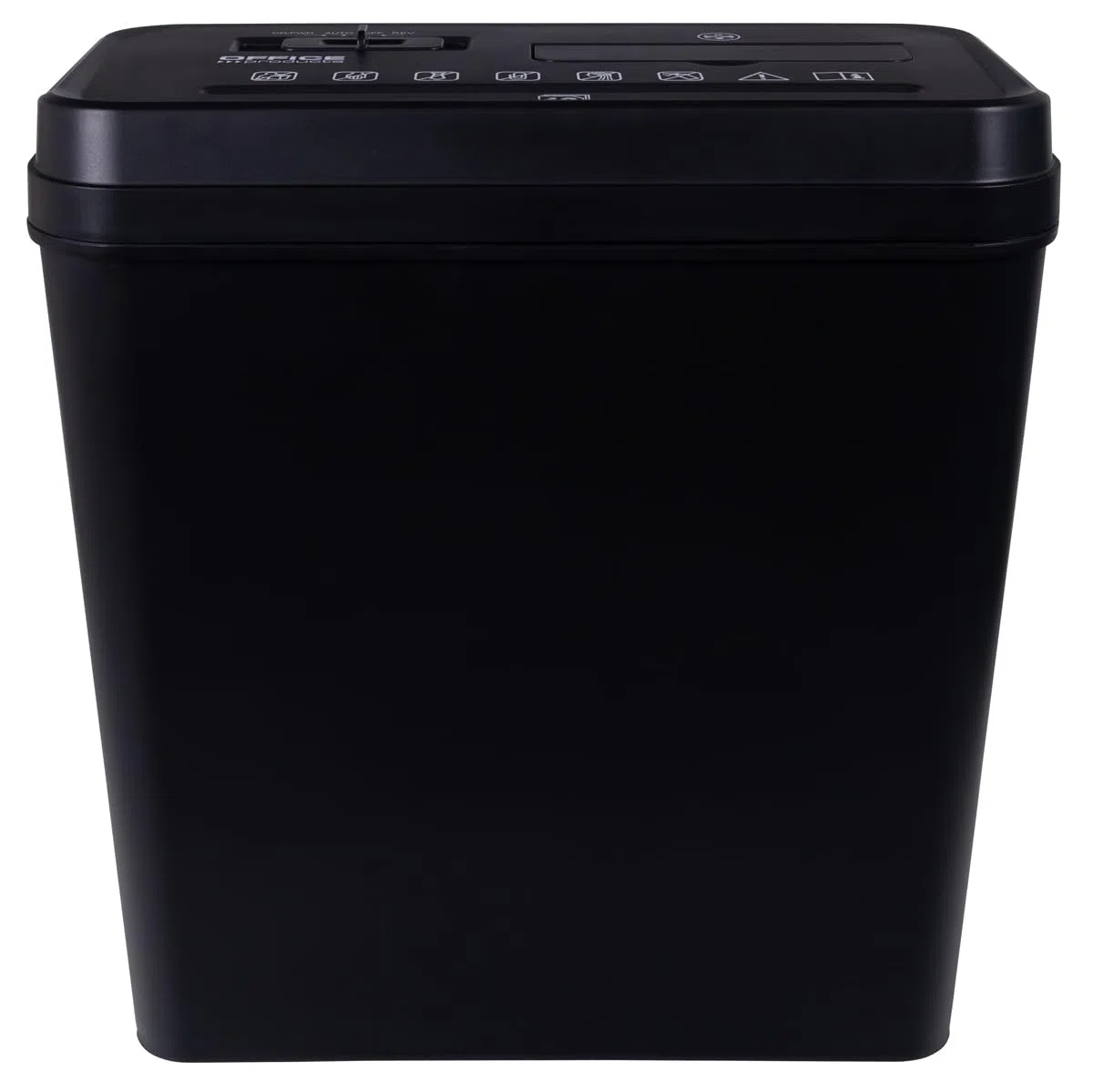 OFFICE PRODUCTS Distruggidocumenti/Taglio a strisce/Taglio Trasversale/Tritadocumenti/Fino a 10 fogli A4/Cestino 14 l/Nero/Distruggi documenti personali e da ufficio
