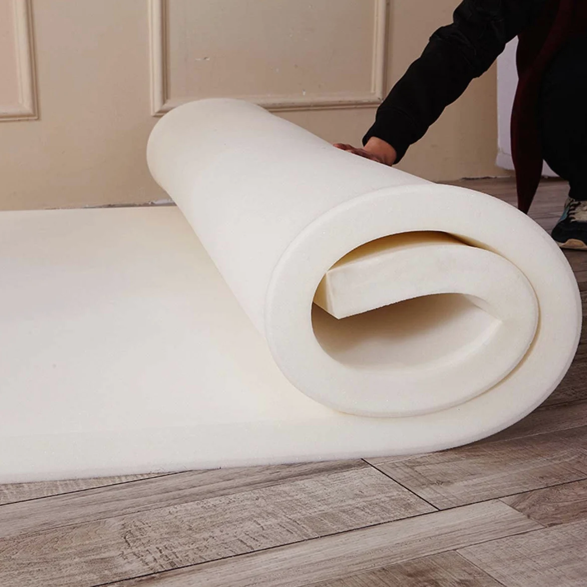 Schiuma per Tappezzeria 50x50cm Foglio di Schiuma ad Alta Densità per Divano, Sedia, Panca, Sedile, Sgabello, Mobili, Ricambi, Tagliabile a Qualsiasi Misura Fai da Te