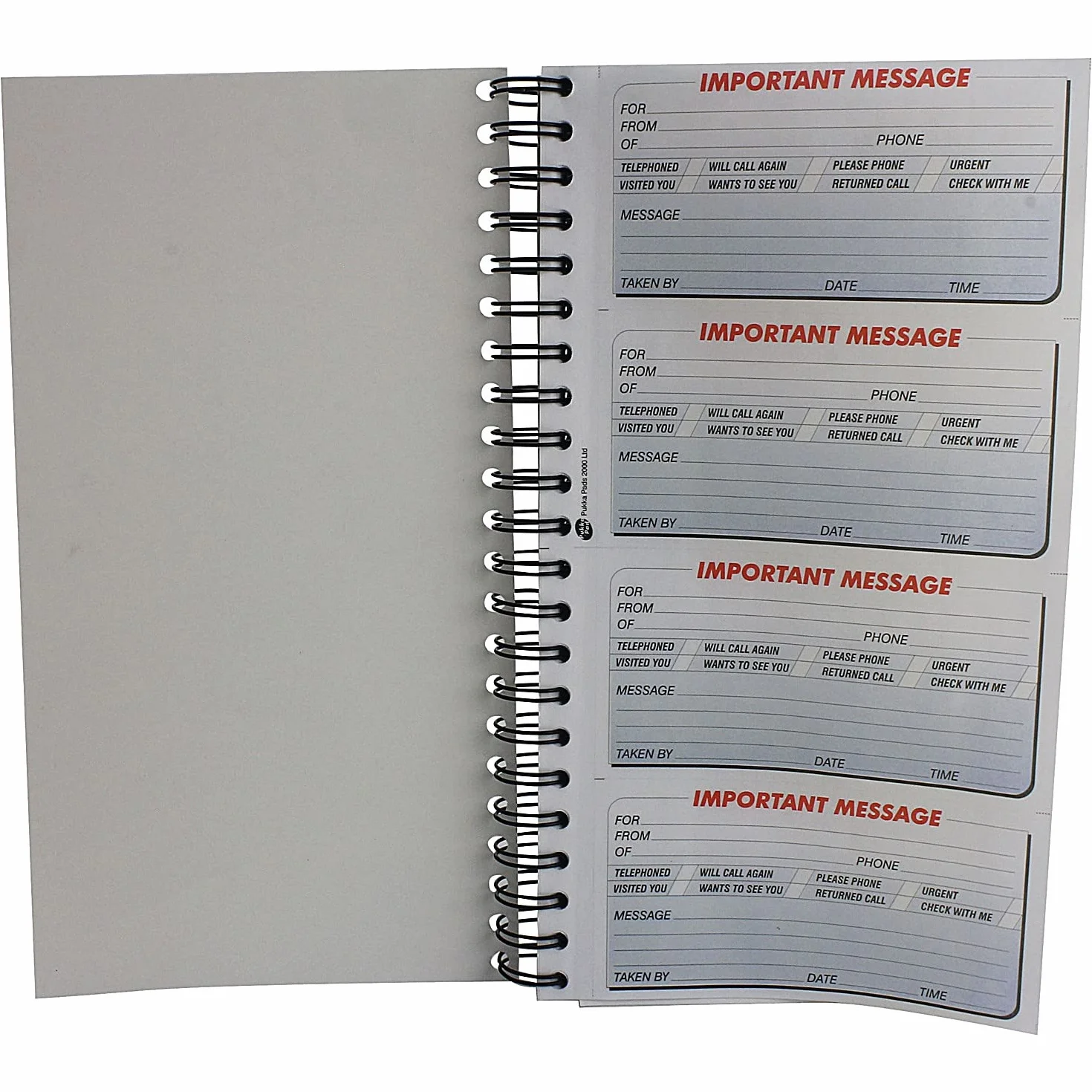 Q-Connect Message Book 400 messaggi duplicato