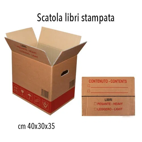 KIT TRASLOCO COMPLETO S (Monolocale/Piccolo Trasloco) – 10 scatole doppia onda con accessori imballaggio – cartone resistente per libri e fragili