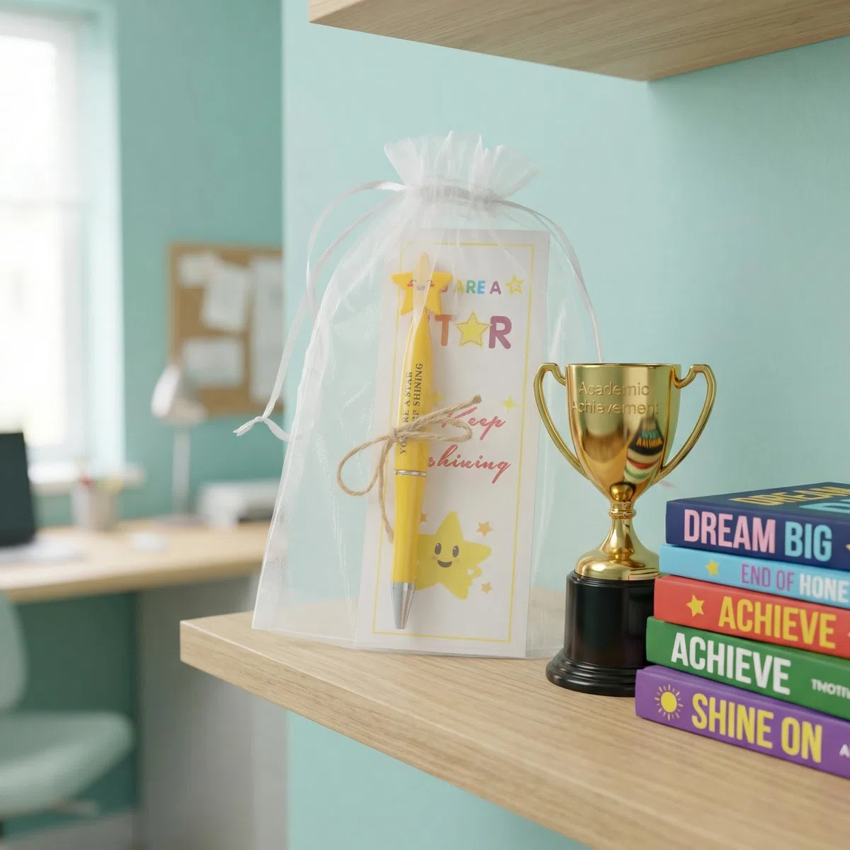 30 Confezioni di Regali di Fine Anno per Bambini, Regali di Fine Classe per 30 Bambini, Penne e Carte Motivazionali per Alunni e Sacchetti Regalo - Regalo di Classe dall'Insegnante agli Studenti, per