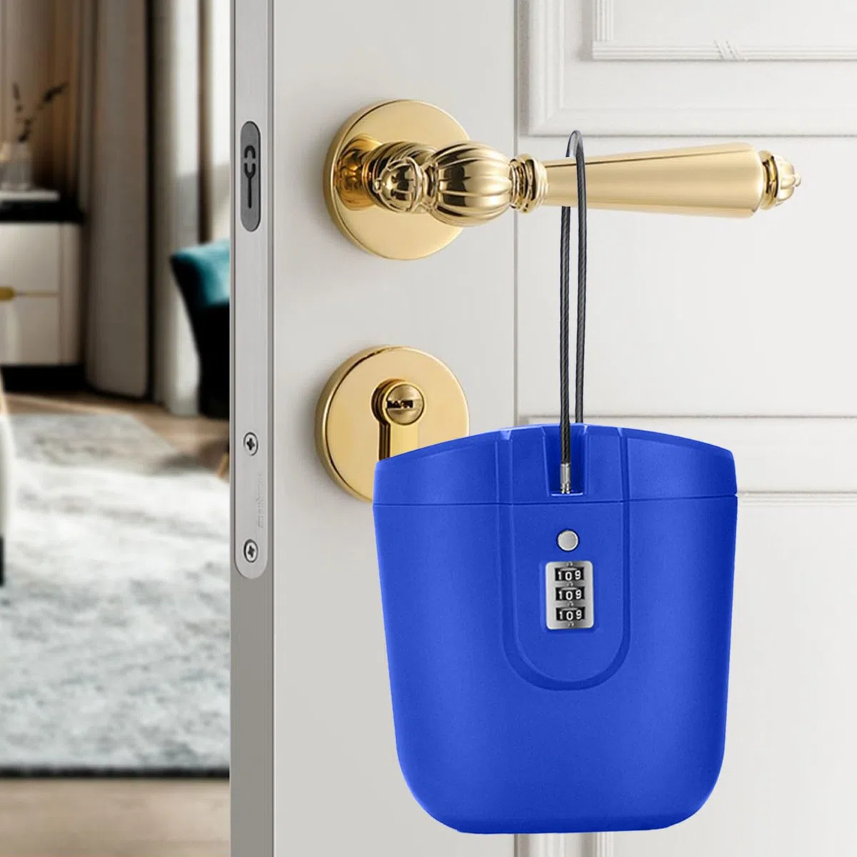 Cassetta Di Sicurezza - Impermeabile Scatola Di Sicurezza Con Lucchetto Da Spiaggia | Cassaforte | Beach Lock Box Portatile | Caso Di Protezione | Scatola Da Spiaggia Con Lucchetto A Combinazione