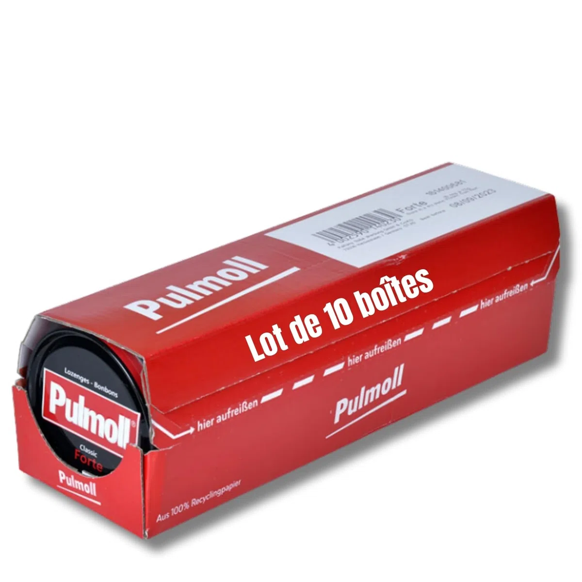 Contenitore Pulmoll x10 | Formato economico | Dal 1946 (Forte)