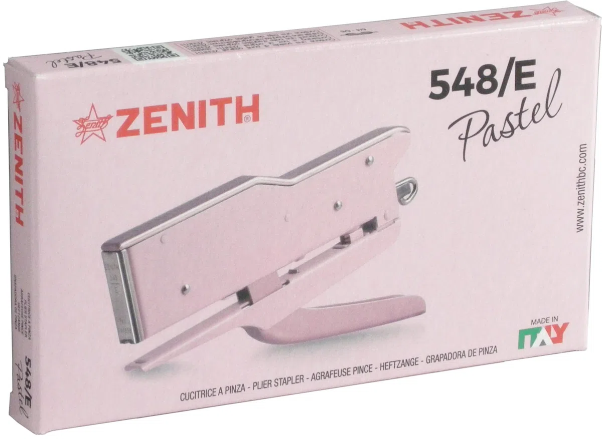 Zenith 548/E Pastel RS cucitrice a pinza colore Rosa