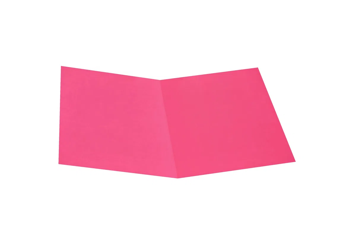 Alevar Cartelline Semplici in Cartoncino Bristol 270 gr, Formato 25x34 cm, Colore Ciclamino, Confezione da 50 Pezzi