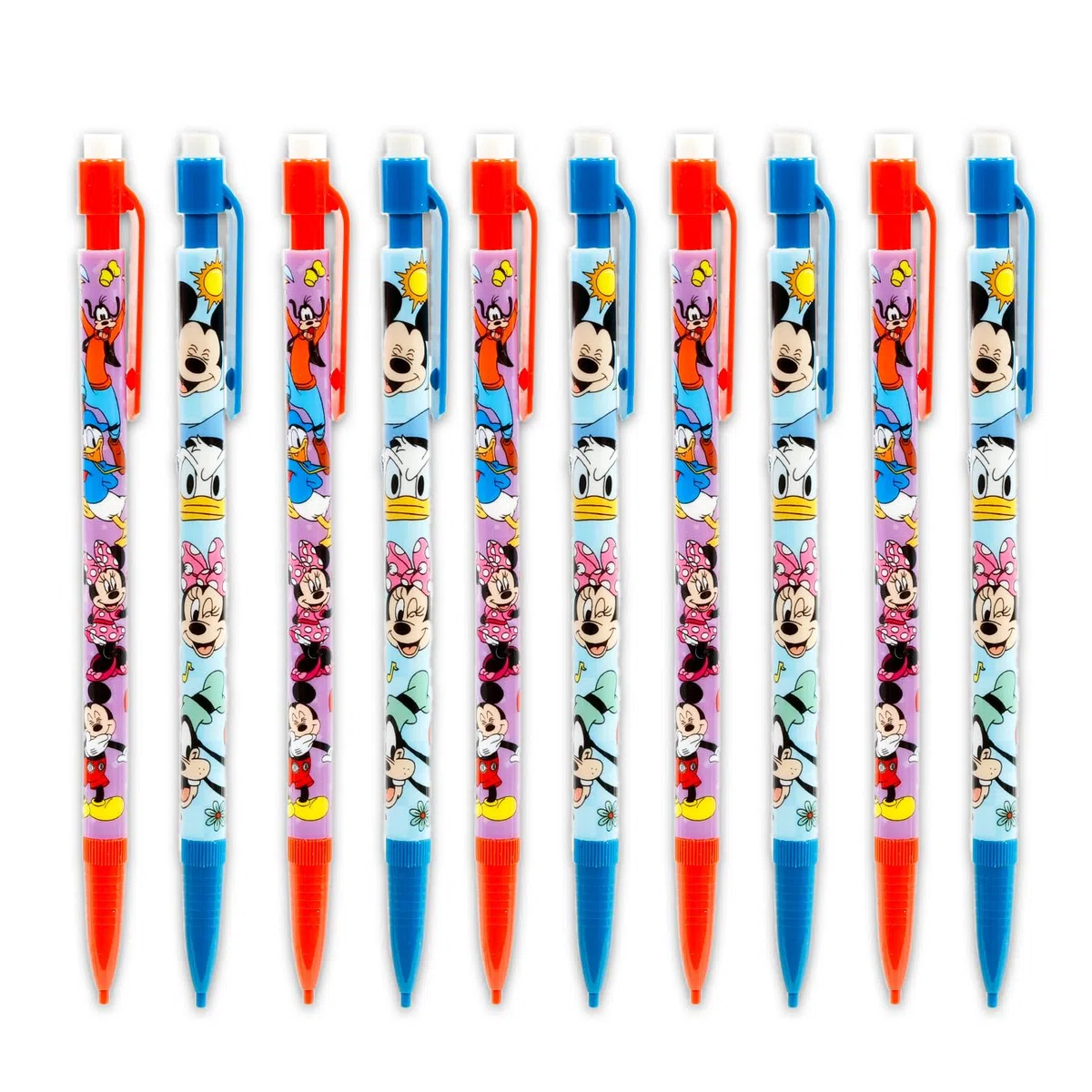Topolino e Minnie Portamine e Gomme Bomboniere Bulk, 20 Matite e 8 Gomme per Sacchetti Goodie, Sacchetti, Premi in classe e molto altro | Disney Party Supplies Kids, Boys Girls