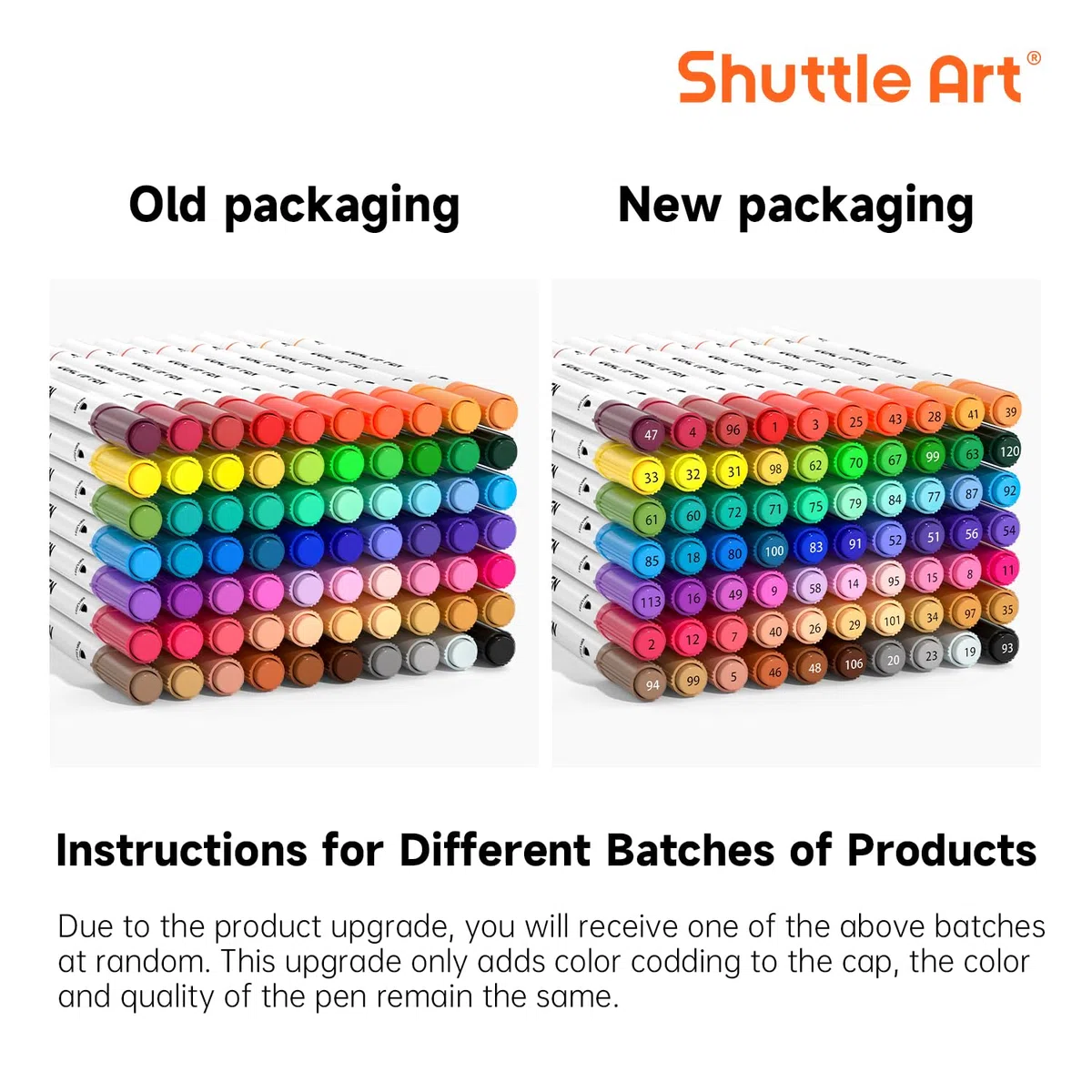 Shuttle Art 70 Brush Pen Lettering, Pennarelli Doppia Punta Fine e Punta Pennello con Custodia Portatile e 1 Libro da Colorare, per Adulti Bambini