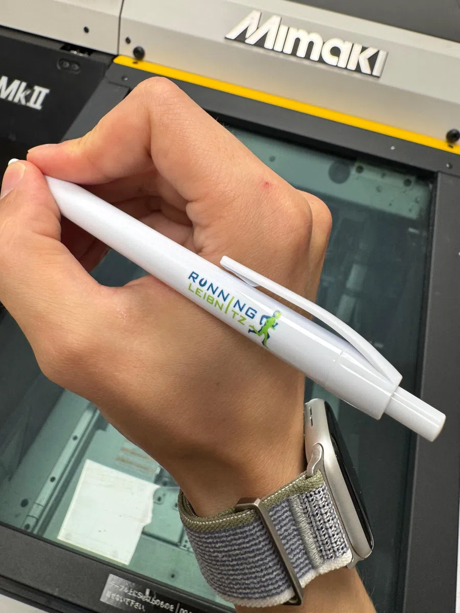 100 penne a sfera personalizzate con logo e testo, stampa UV di alta qualità, colore solido, per eventi aziendali e regali (bianco)