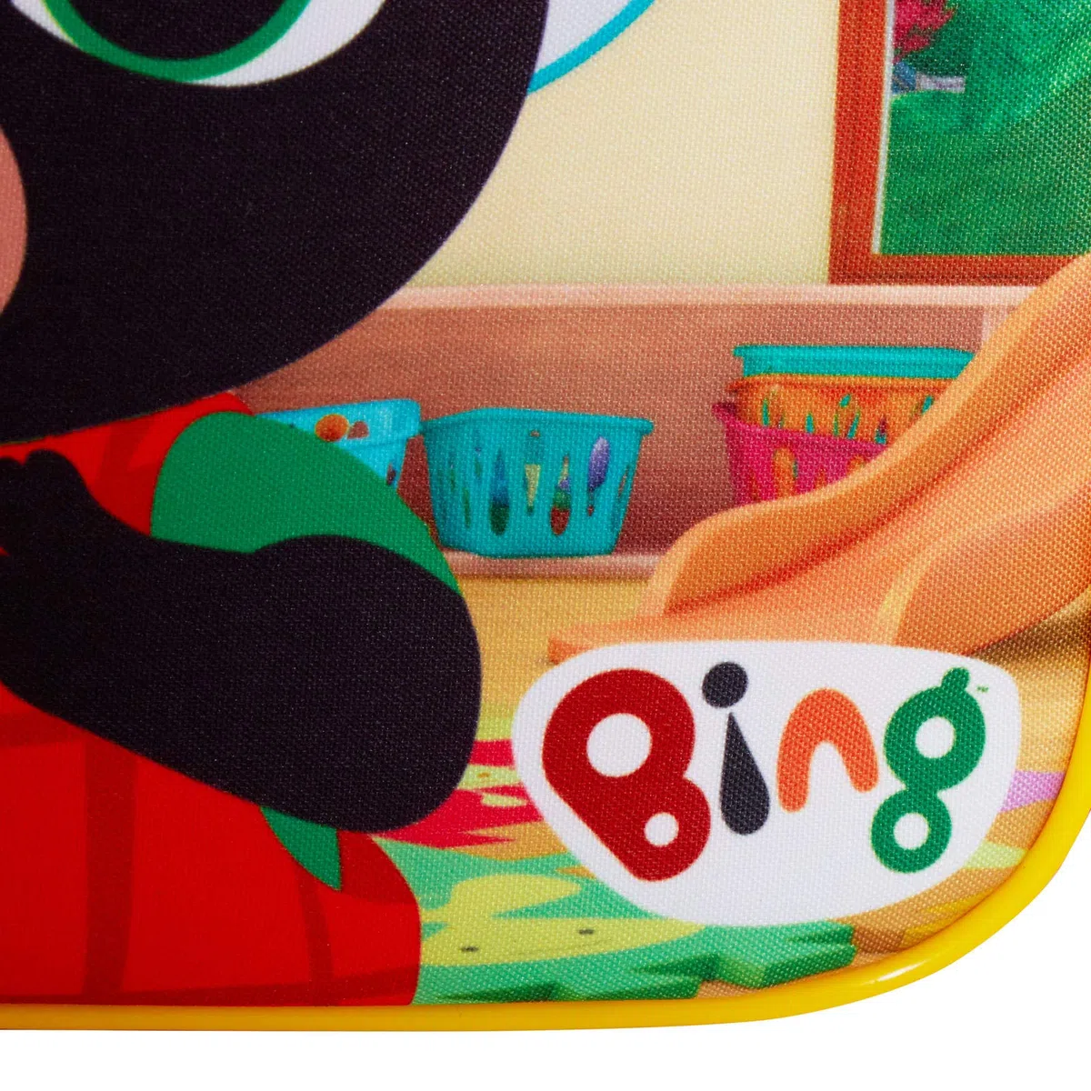 Bing Borsa termica per il pranzo con orecchie 3D di coniglietto, per bambini e bambine, per asilo e scuola, con tracolla staccabile